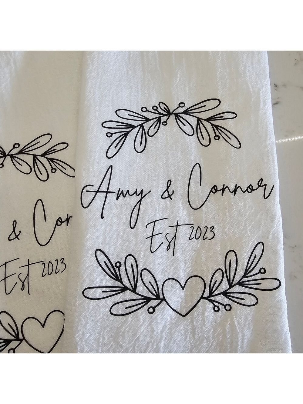 Personalized Tea Towels - Picture 3 of 4